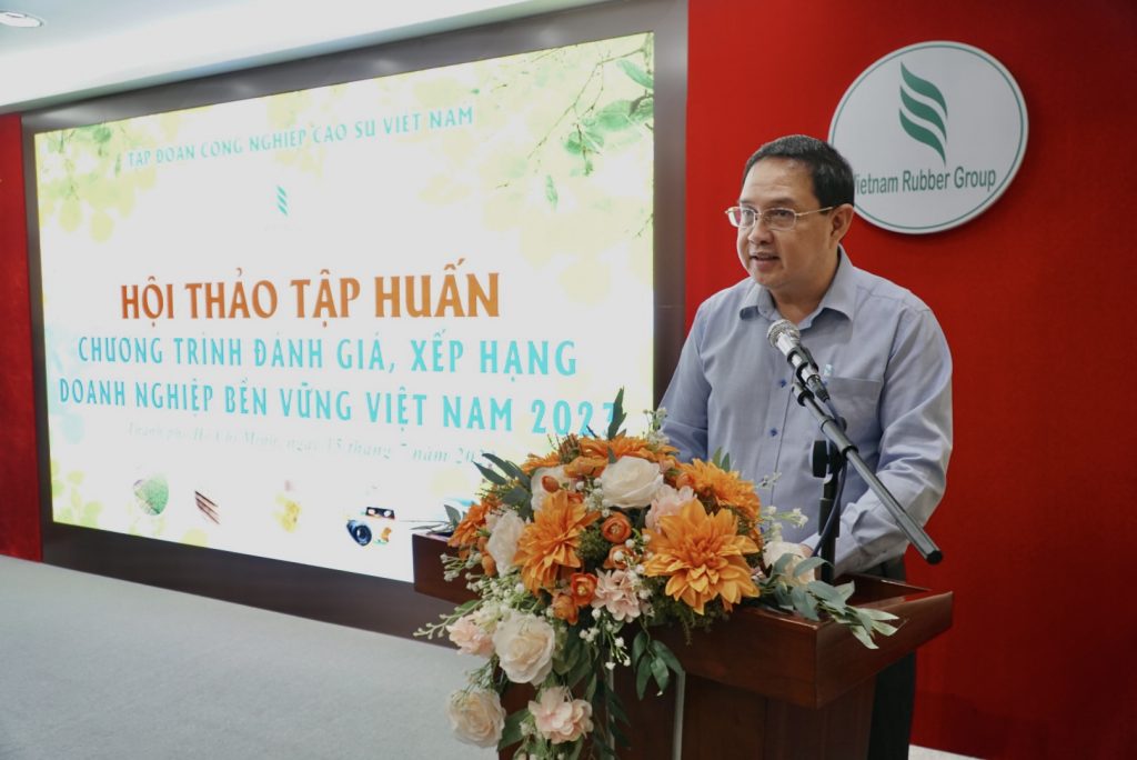 VRG tham gia tập huấn đánh giá xếp hạng doanh nghiệp bền vững năm 2023